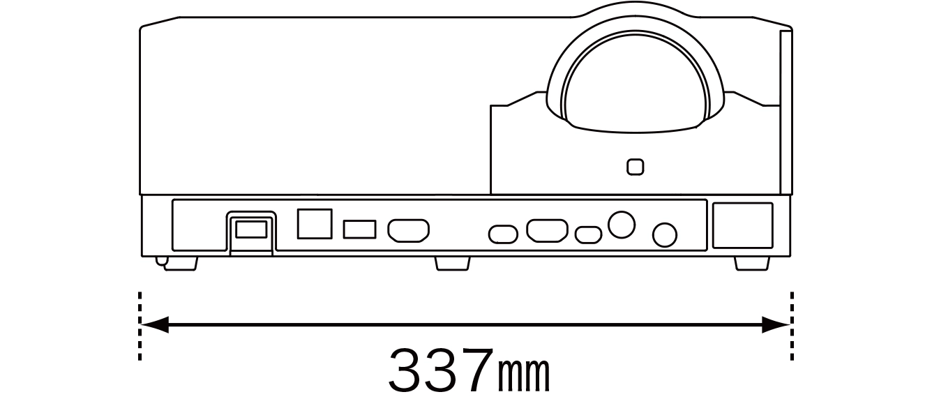 幅337mm