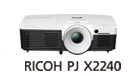 画像：RICOH PJ WX2240