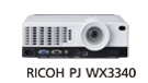 画像：RICOH PJ WX3340
