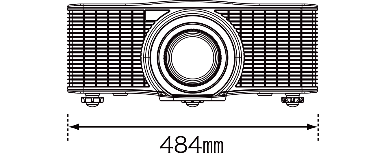 幅484mm
