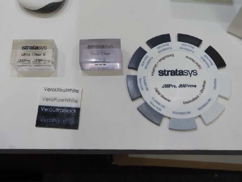 Stratasys J35 Proで造形したサンプル