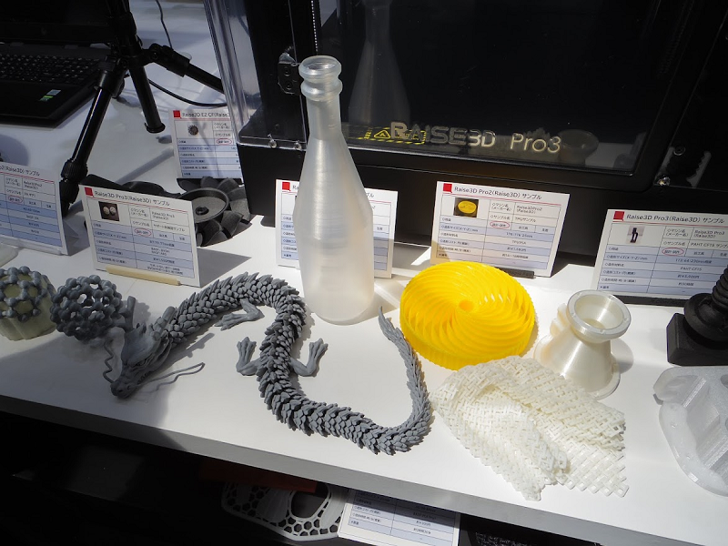 Raise3D Pro3で造形したサンプル