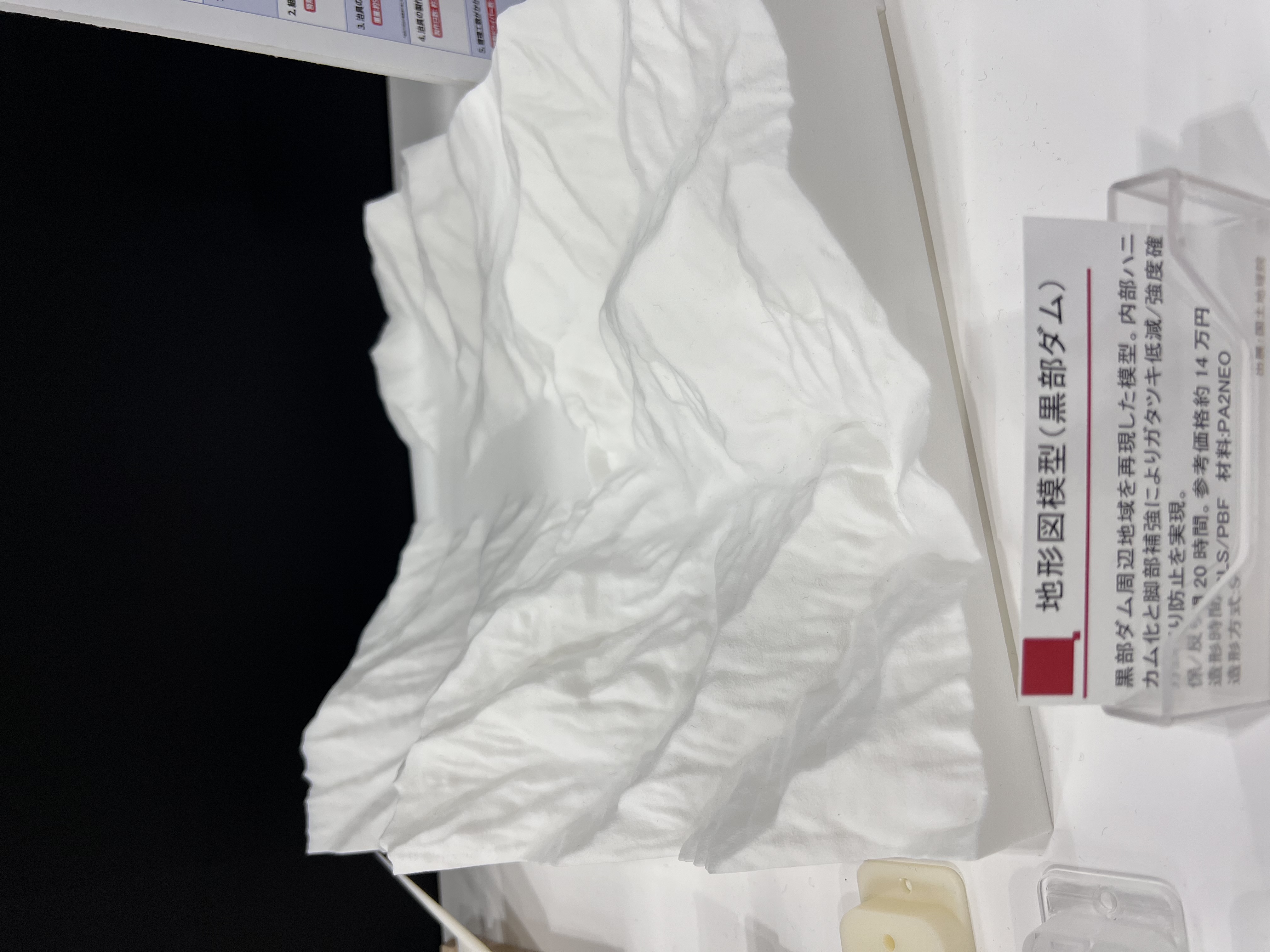 画像4：地形図模型サンプル