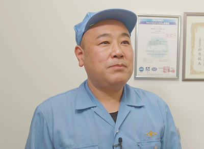 株式会社松井製作所 製造部加工課 田中 貴男様