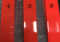 画像：VPP/SLA造形品の塗装表面