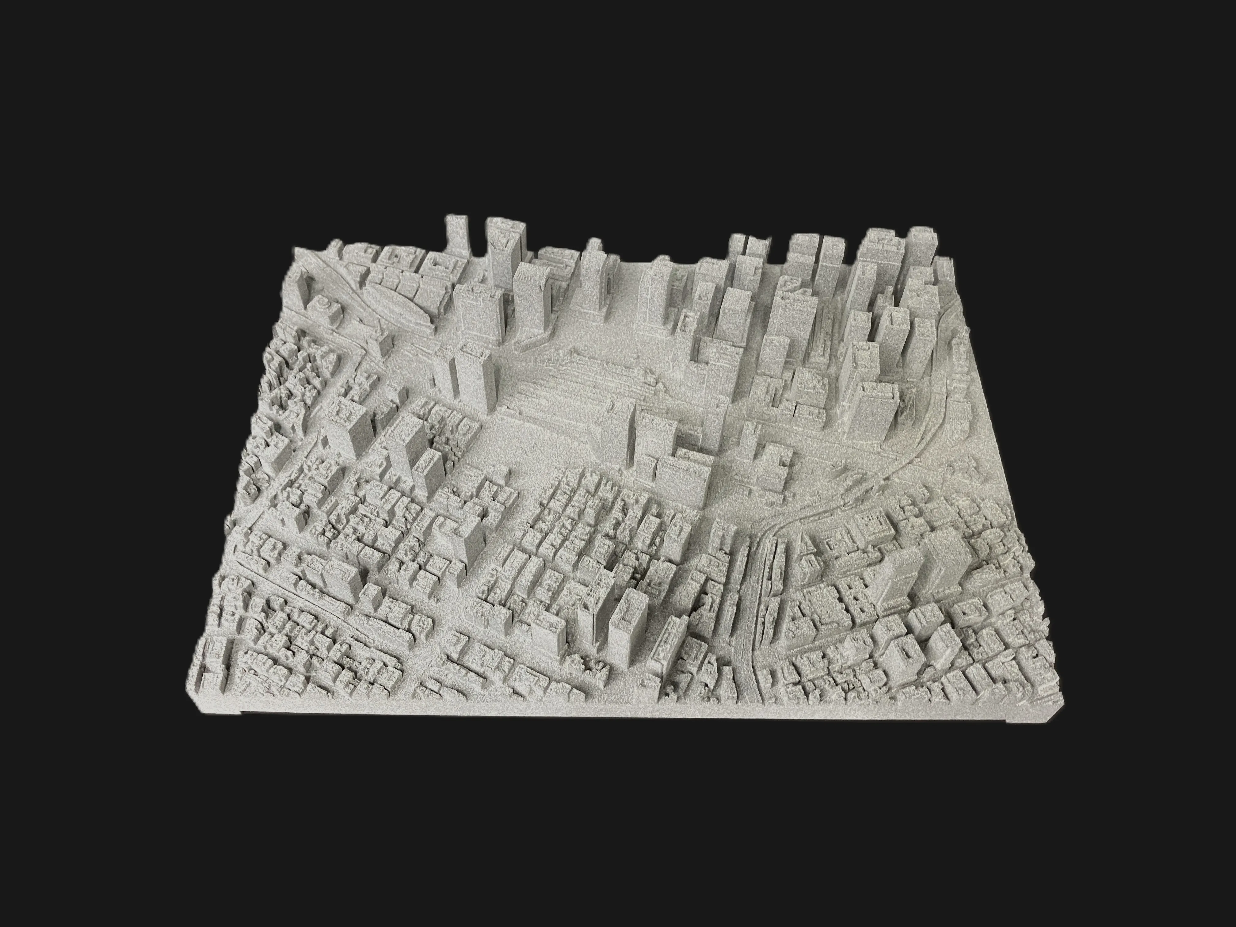 画像：都市模型サンプル