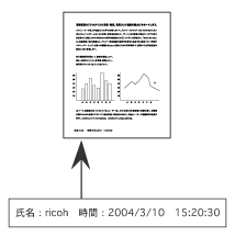 フッター情報を印刷可能