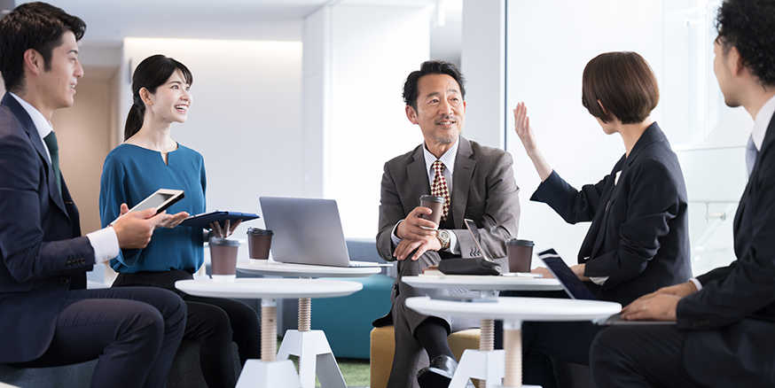 社員がいきいきと働ける環境を