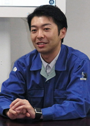 画像：製造部生産技術グループ 山岸孔一様