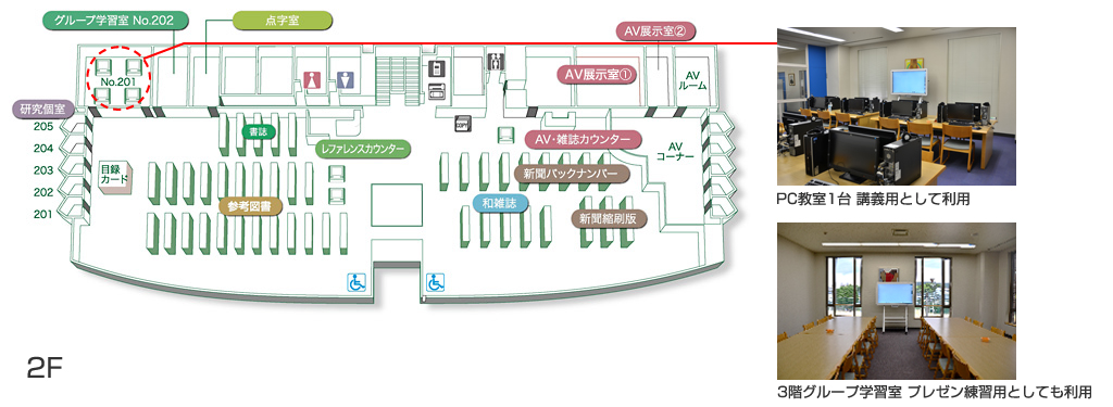 図書館2F