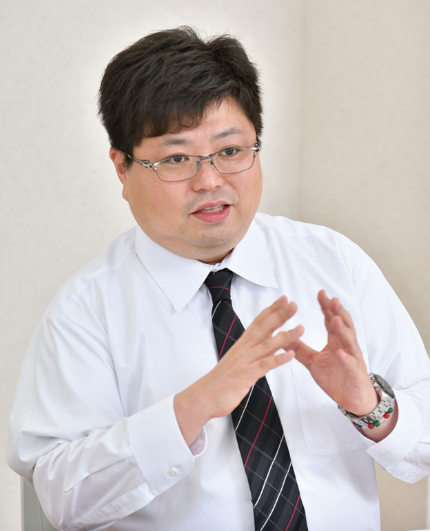 画像：かないわ病院 IT 管理課 課長 河原 直人 様