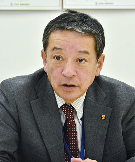 画像：営業本部 部長 城所 哲也 様