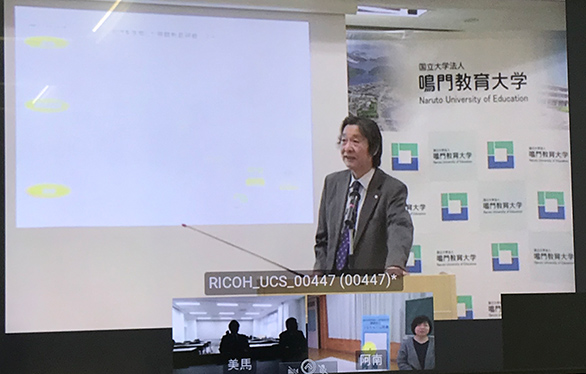 画像：要点をマーカー機能で示したり、書き込みながら説明をすることで、より正確でスピーディーな情報共有が可能に
