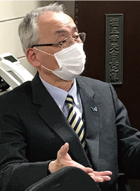 画像：株式会社 東京文具共和会館 統括部長 森岡 誠 様