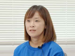 画像：介護老人福祉施設 十符・風の音 介護係長 國井 良子 様