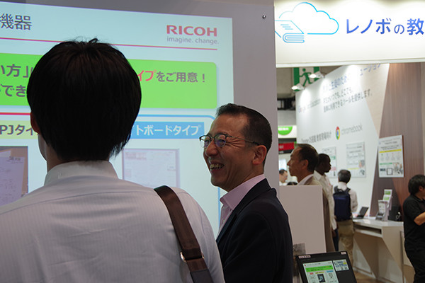 画像1：展示内容の様子