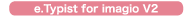 e.Typist for imagio V2