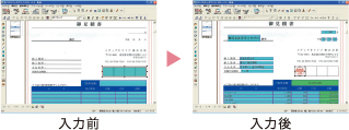 申請書を入力フォーム付PDFに。パソコンから文字入力できる！ やさしくPDFへ文字入力 PRO［別売］