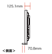 画像：側面
