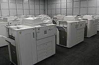 画像：短期OA機器レンタル 運用支援サービス：期間コピーセンター開設