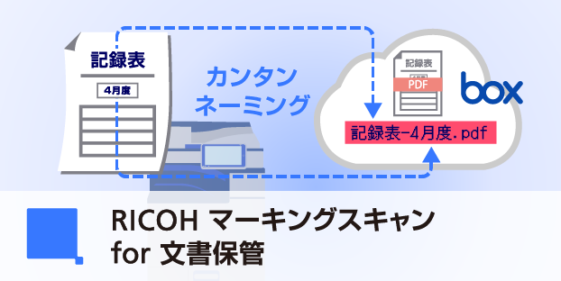 画像：マーキングスキャン for 文書保管