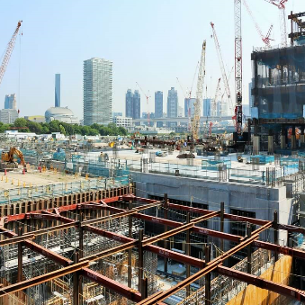 画像：建設現場