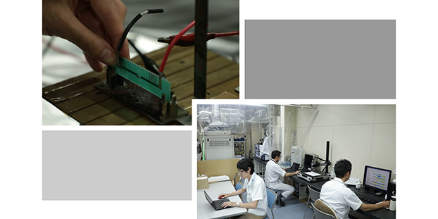 画像：社内事例：「品質技術本部・電気電子部品発火試験の自動化」