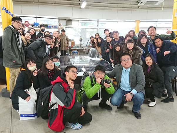 画像：スタディツアー 台湾大学合同