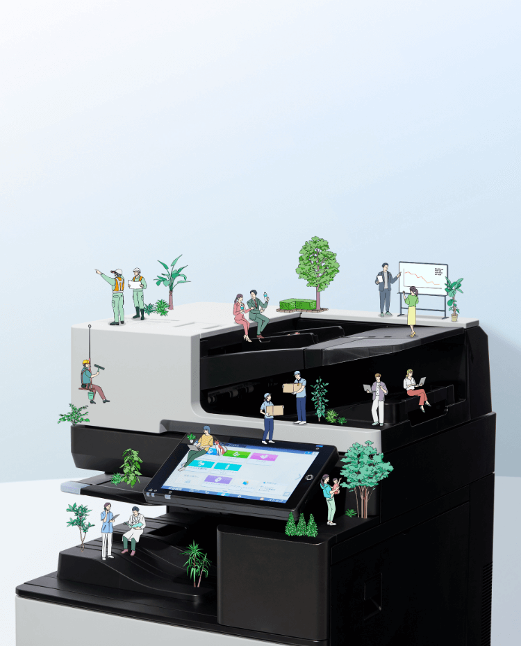人と地球にやさしいリコー複合機