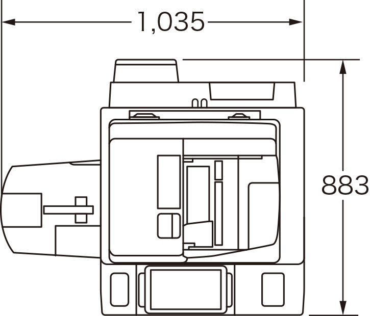 設置に必要な寸法