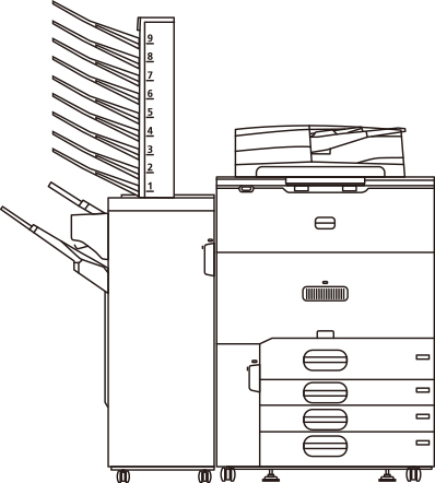 RICOH IM C6500 おすすめモデルの外観図