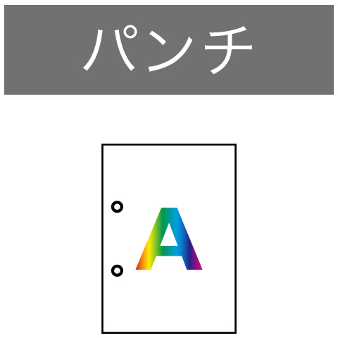 画像：1000枚フィニッシャー用2穴パンチユニット PU3080