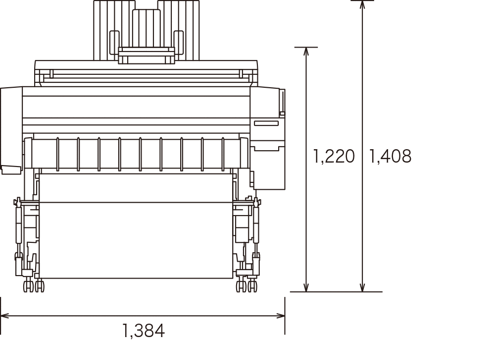 設置に必要な寸法