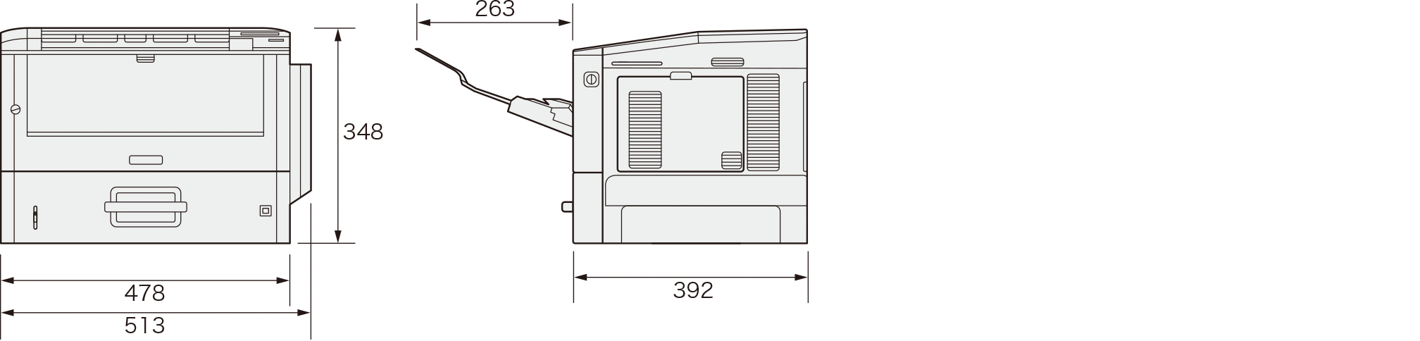 設置に必要な寸法