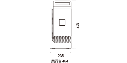 設置に必要な⼨法