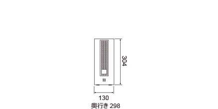 設置に必要な⼨法