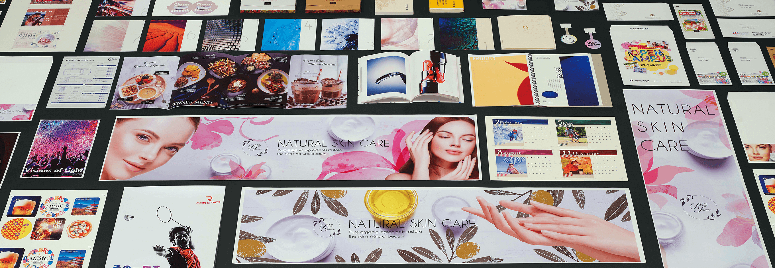 画像：多彩な用紙対応で、ビジネスの攻めの一手を。