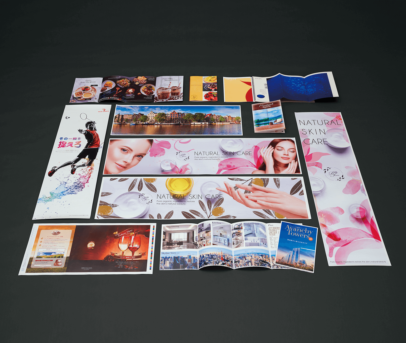 画像1：長尺1,260mm（片面印刷）/1,030mm（自動両面印刷）対応