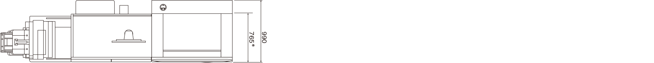 画像：各モデル共通奥行き