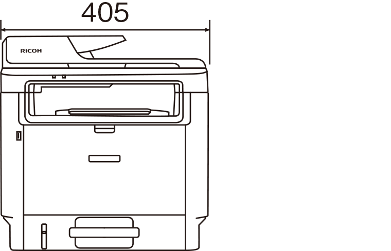 設置に必要な寸法