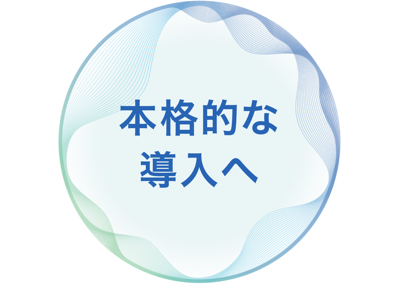 本格的な導入へ
