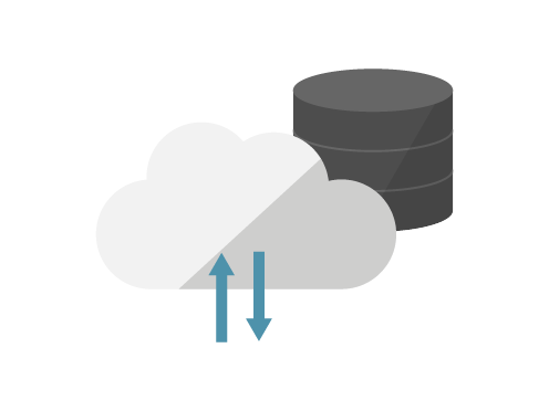 画像：クラウドストレージ