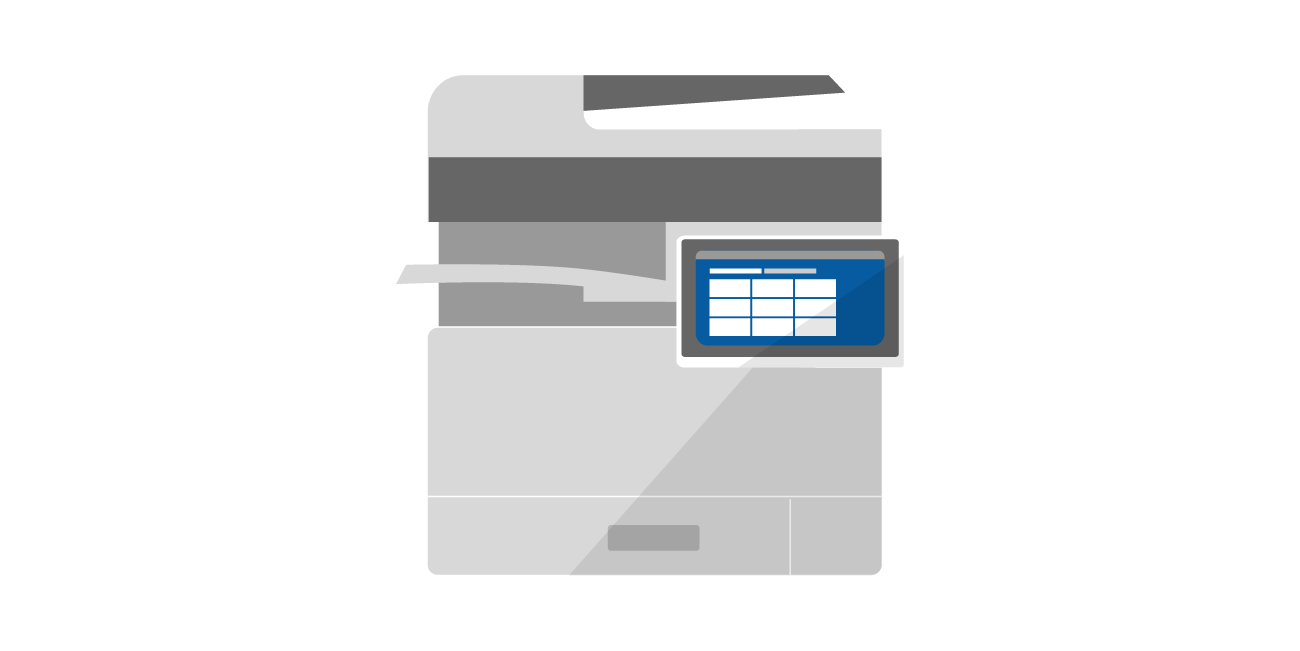 画像：リコー複合機