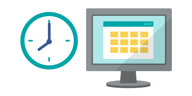 画像：勤怠管理システム