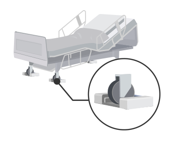 画像：ベッドセンサー