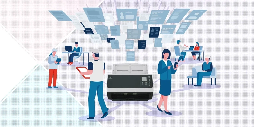 EMPOWERING DIGITAL WORKPLACES アプリケーション × fi Series